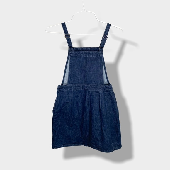 ASOS Denim Aline Pinafore Overalls Dress - Picture 4 of 7